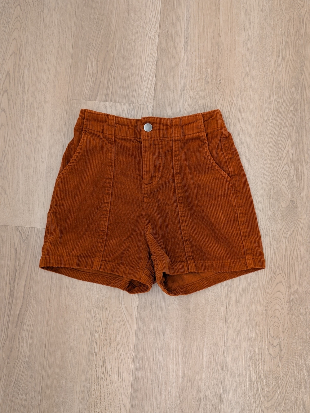 Wild Fable Rust Orange Corduroy Shorts